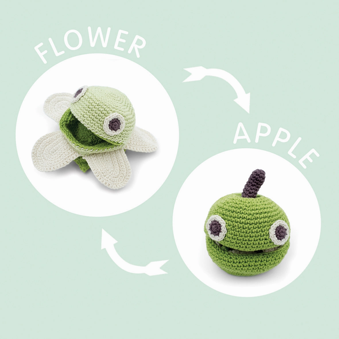 MyuM Elton Apple Reversible Toy