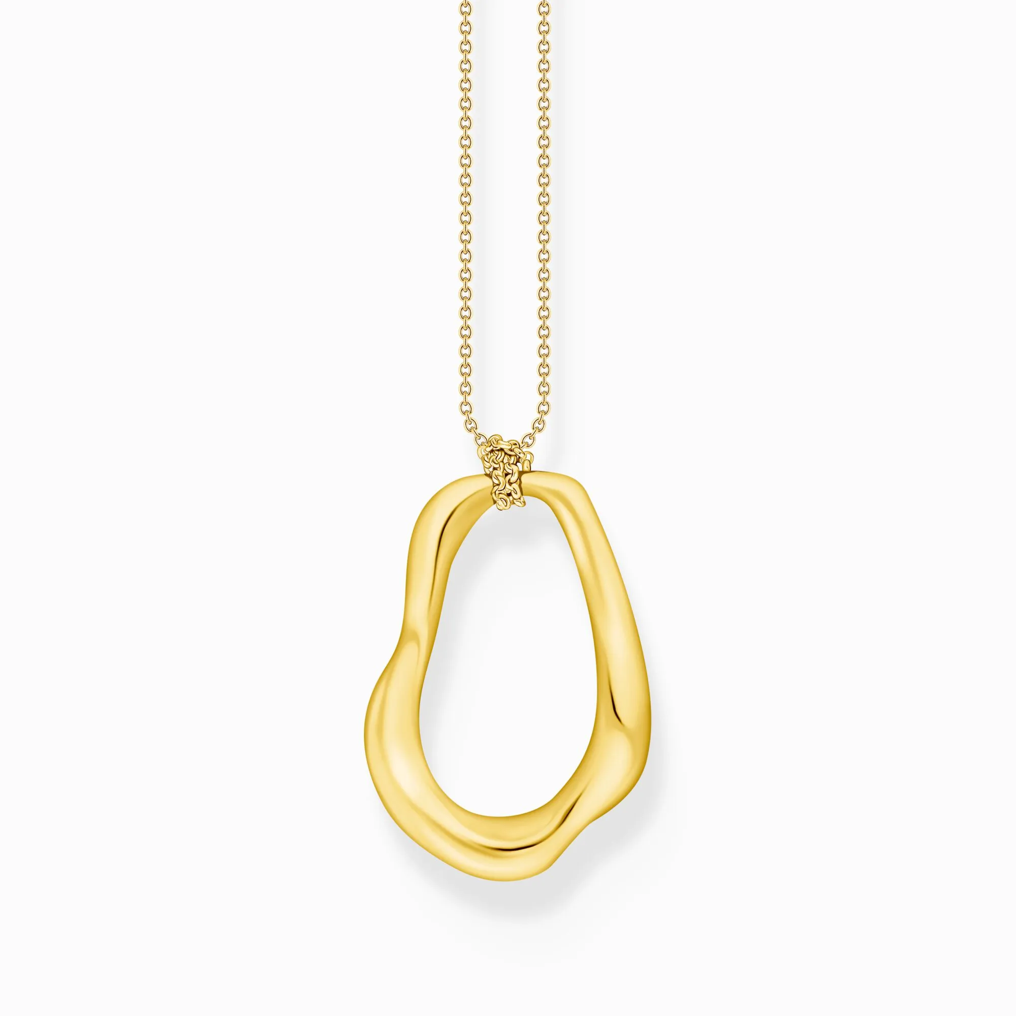 Natural Beauty Gold Plated Necklace KE2319-413-39 Thomas Sabo Necklaces