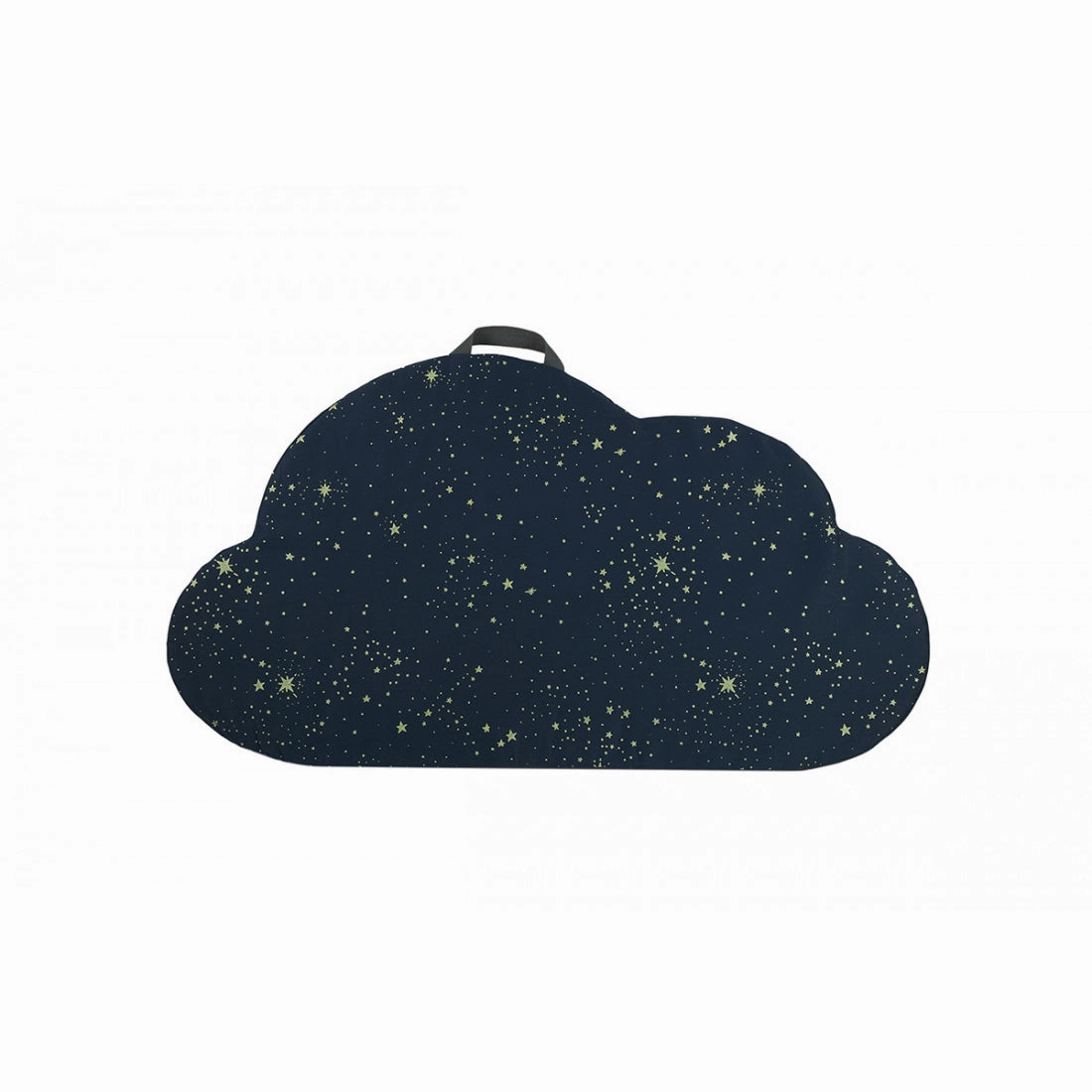 nobodinoz Cloud Foldable Eco Floor Mat Gold Stella/Night Blue