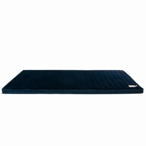 nobodinoz Zanzibar Velvet Mattress Night Blue