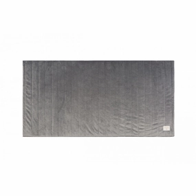 nobodinoz Zanzibar Velvet Play Mattress Slate Grey
