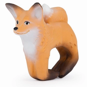 Oli & Carol Bracelet in Nature Rubber Rob the Fox