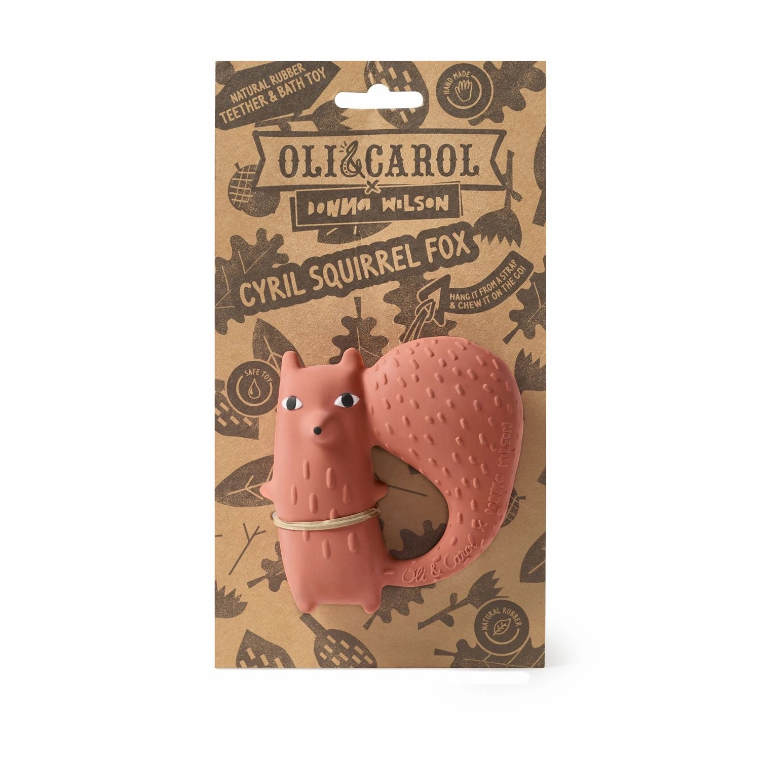 Oli & Carol Cyril Squirrel Fox Teether