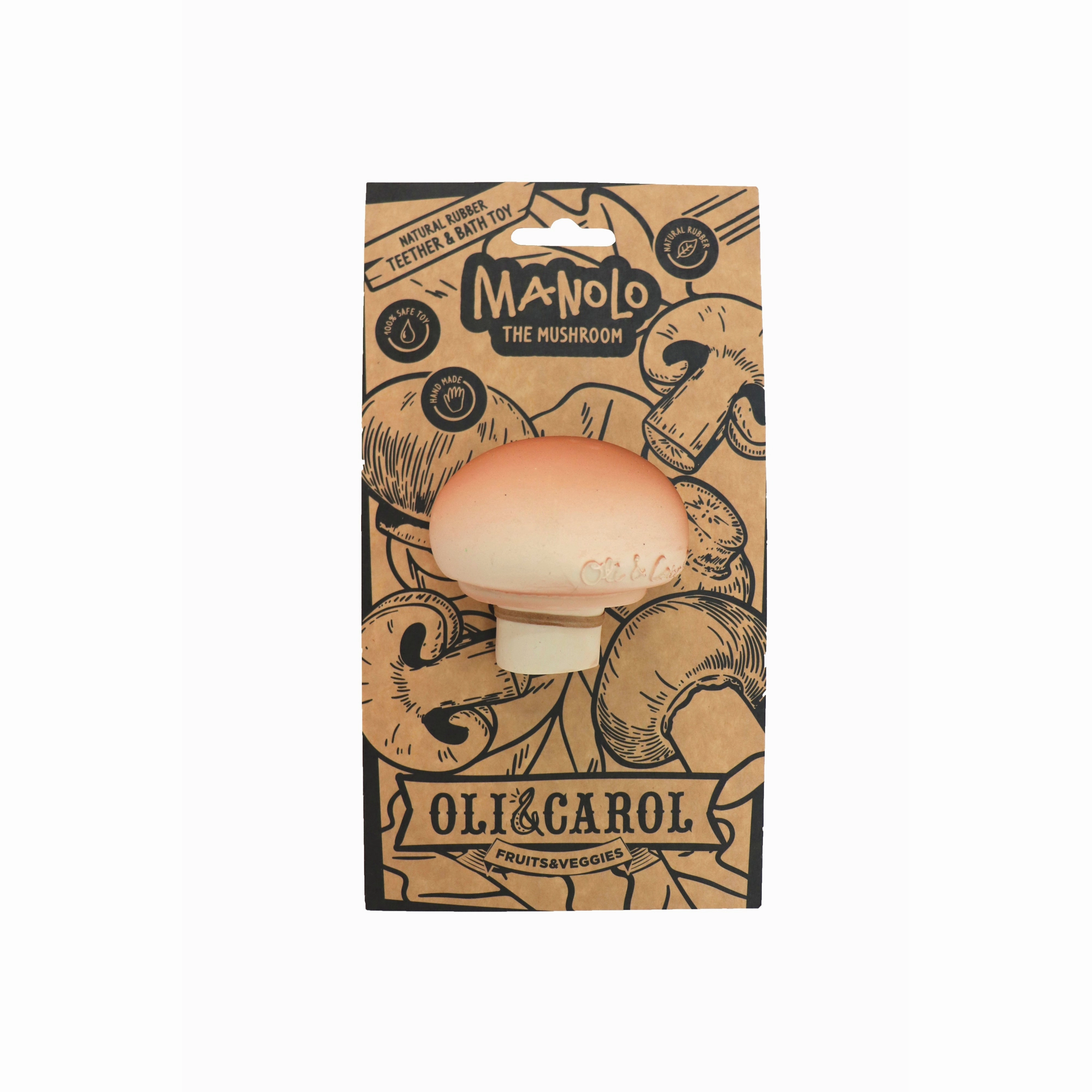 Oli & Carol Manolo The Mushroom Teether