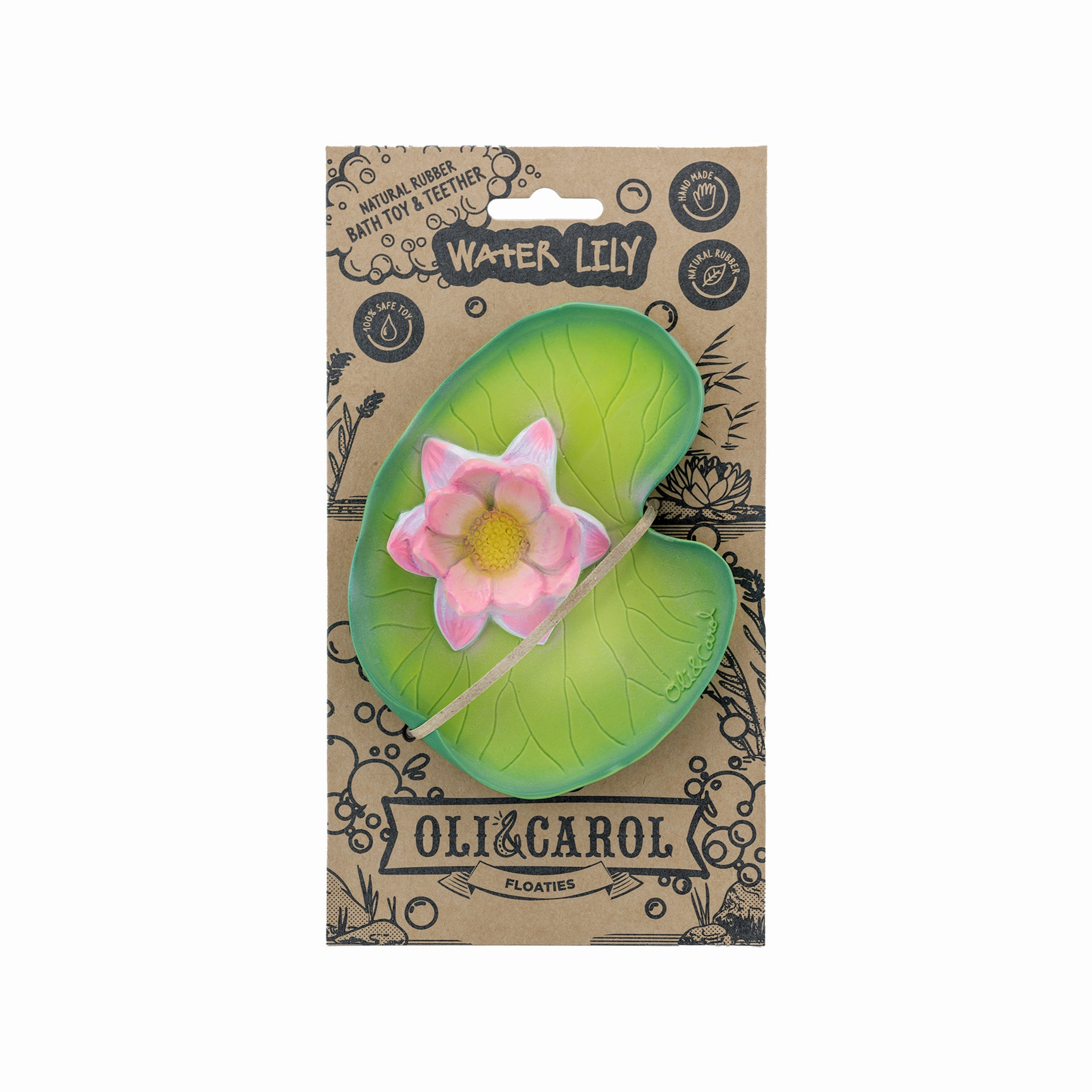 Oli & Carol Water Lily Teether