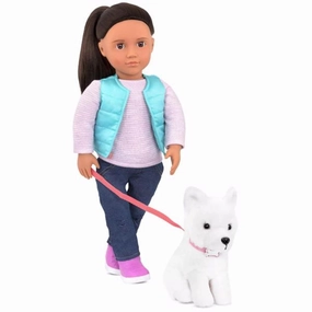 Our Generation Doll - Cassie w. Dog