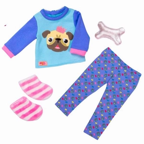 Our Generation Dollwear - Pyjamas w. Bulldog