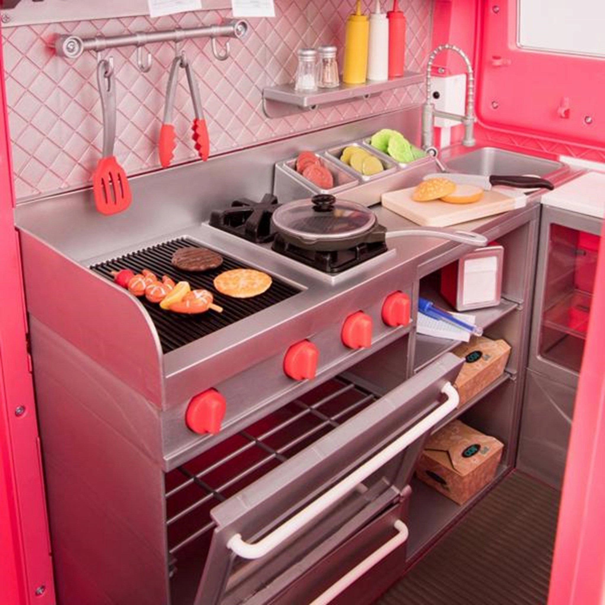 Our Generation Foodtruck Pink