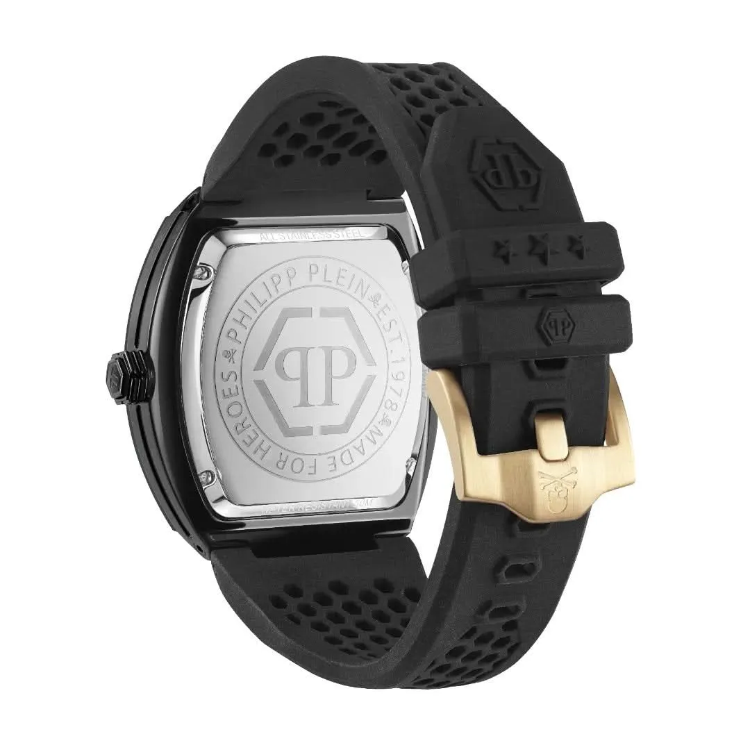 Philipp Plein Gents High-Conic The Hexagon Phantom Black Watch PWPUA0224