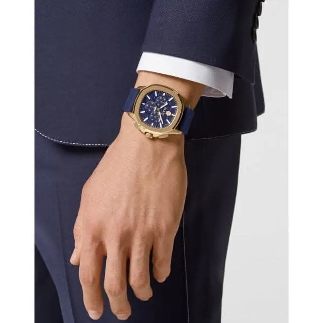 Philipp Plein Gents Spectre Chrono Yellow Gold Watch PWSAA0323