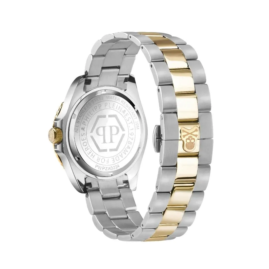 Philipp Plein Unisex Hyper-Sport Gmt-I Challenger Gold Watch PWPZA0224