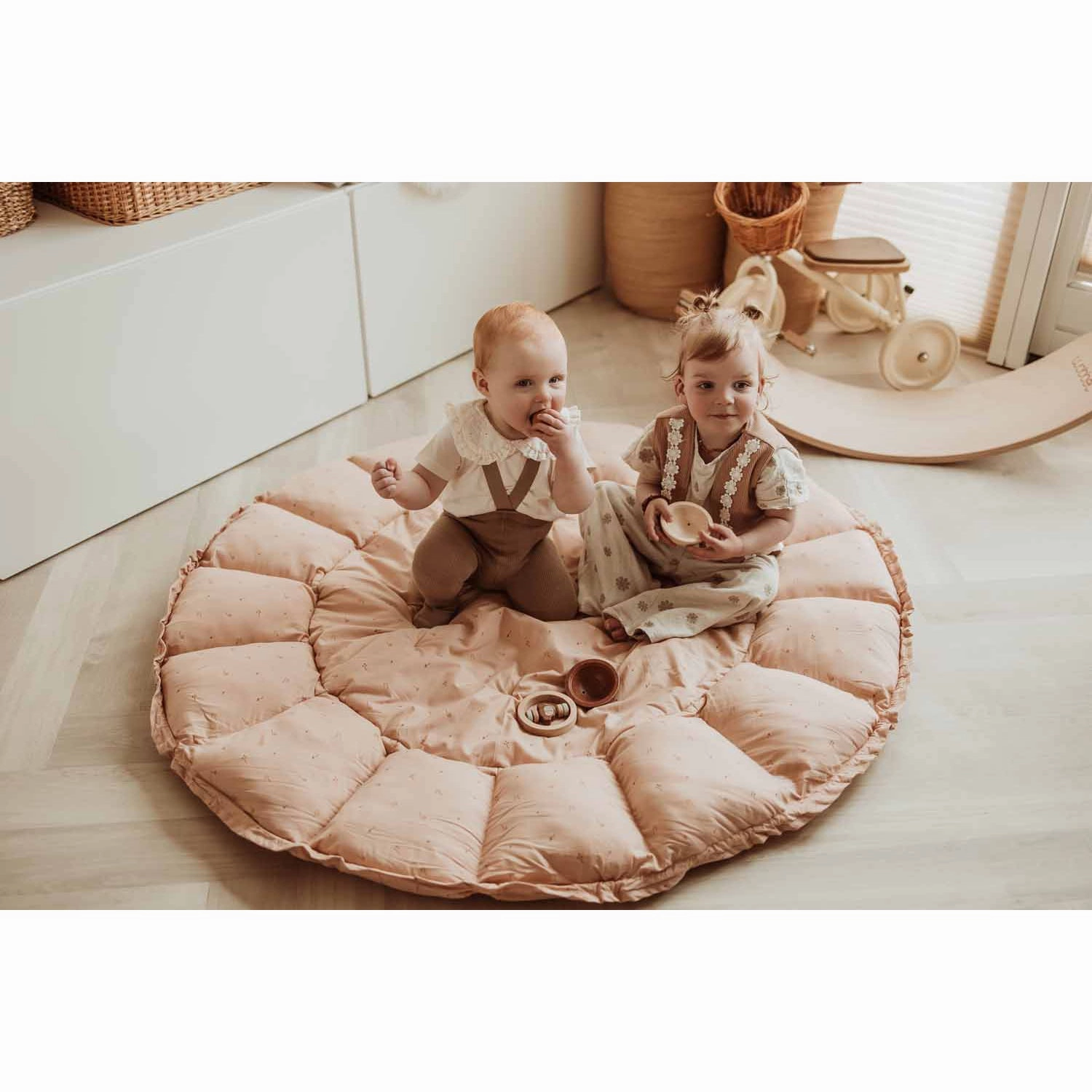 Play&Go Bloom Organic Baby Mat - Fleuri - 130cm