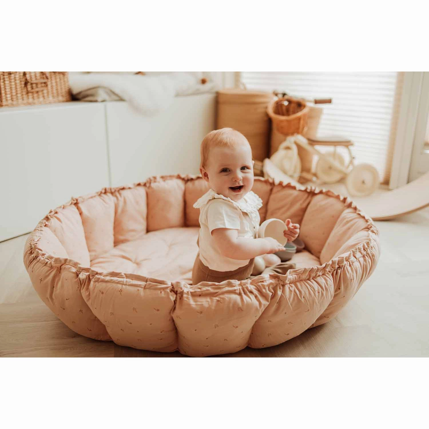 Play&Go Bloom Organic Baby Mat - Fleuri - 130cm