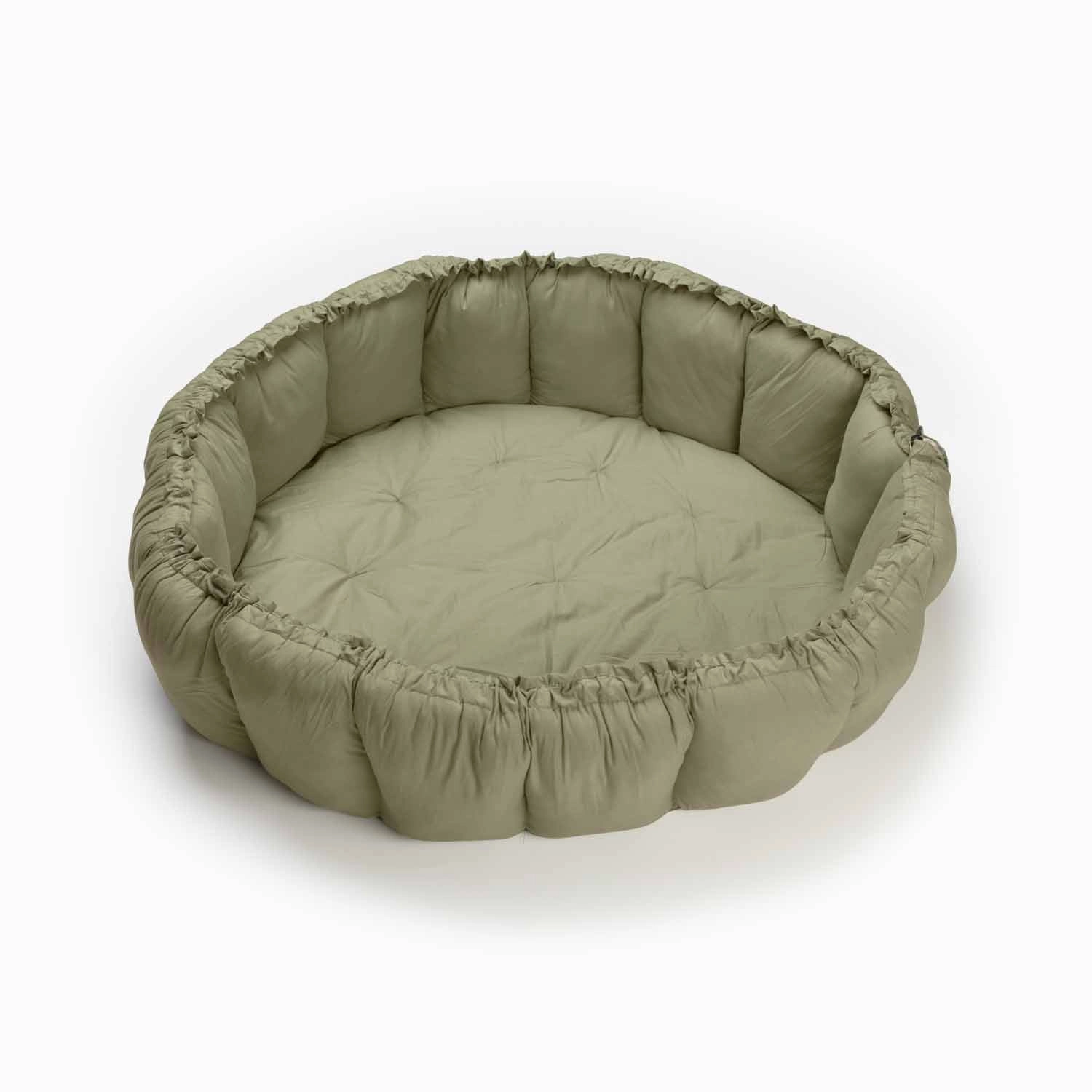 Play&Go Bloom Organic Baby Mat - Meadow Green - 130cm