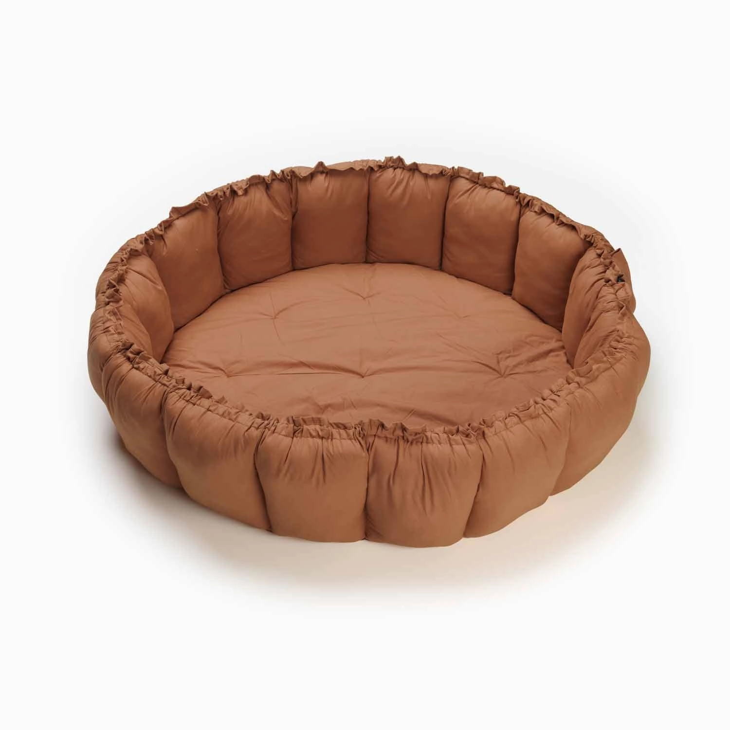Play&Go Bloom Organic Baby Mat - Tawny Brown - 130cm