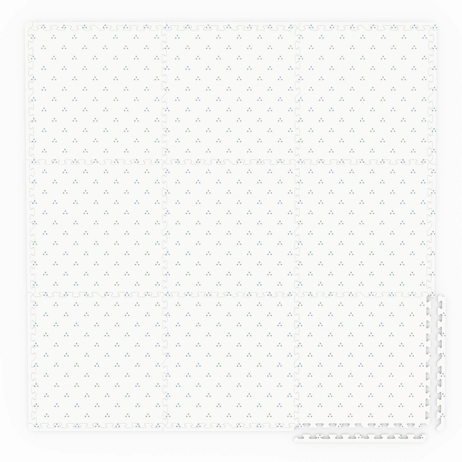 Play&Go EEVAA 3-in-1 Reversible Puzzle Playmat - Numbers - 180x180cm
