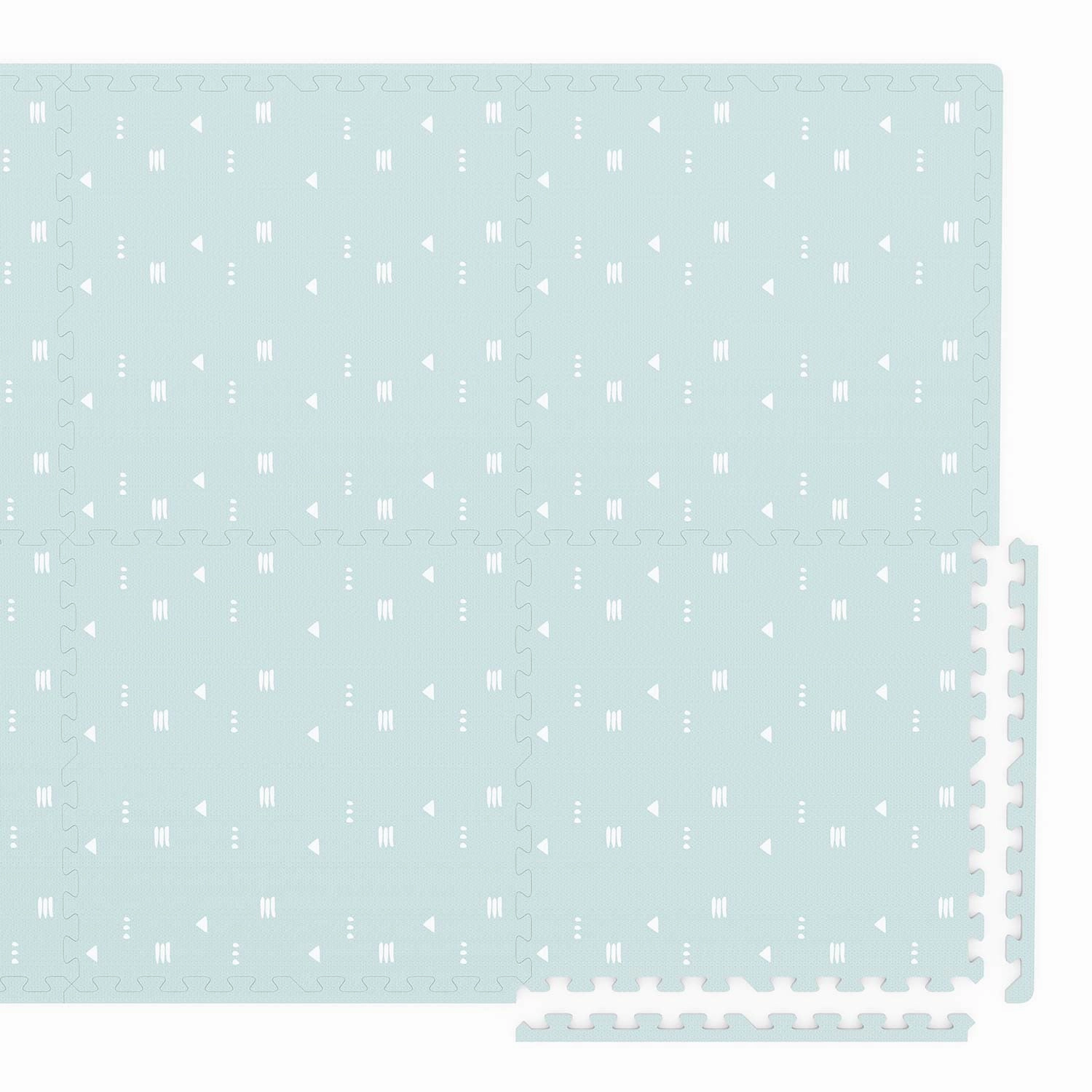 Play&Go EEVAA 3-in-1 Reversible Puzzle Playmat - Road Map - 120x180cm