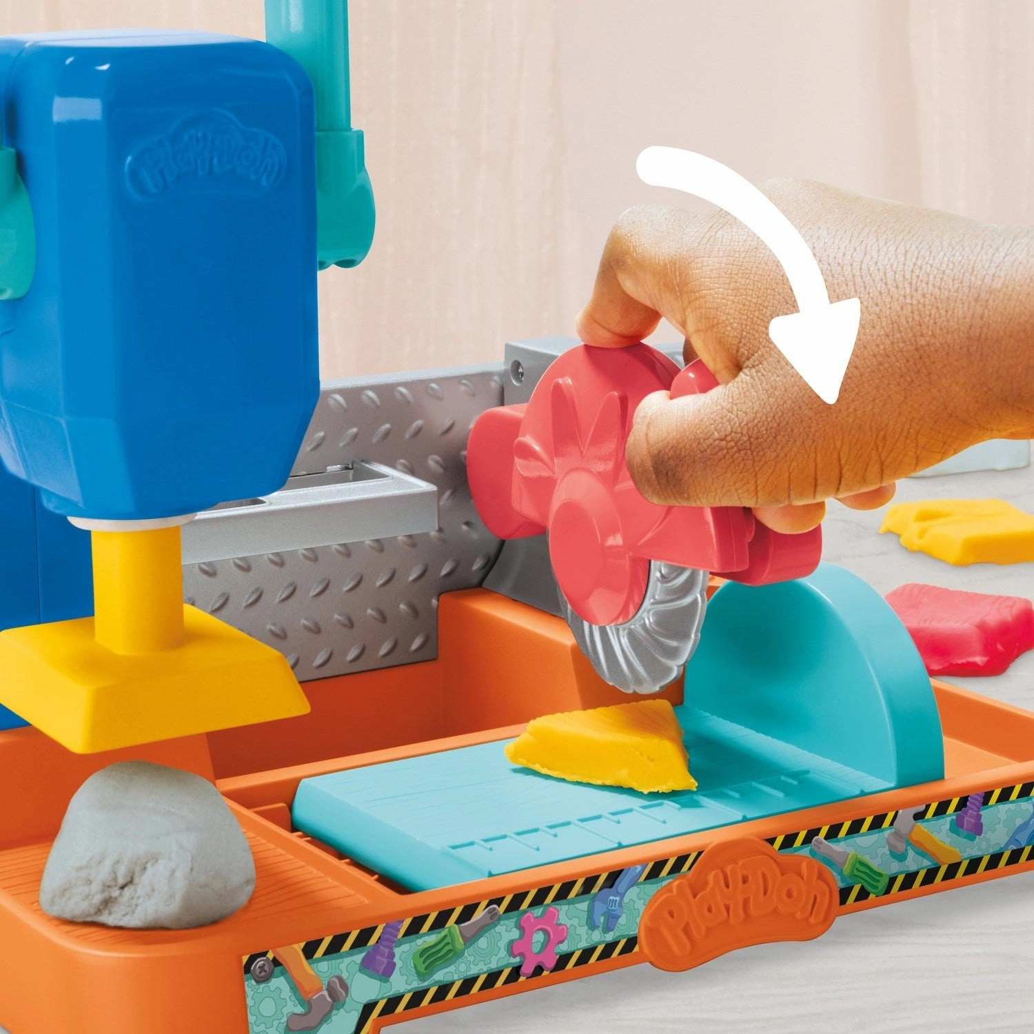 Play-Doh Stamp N Saw Tool Bench Playset