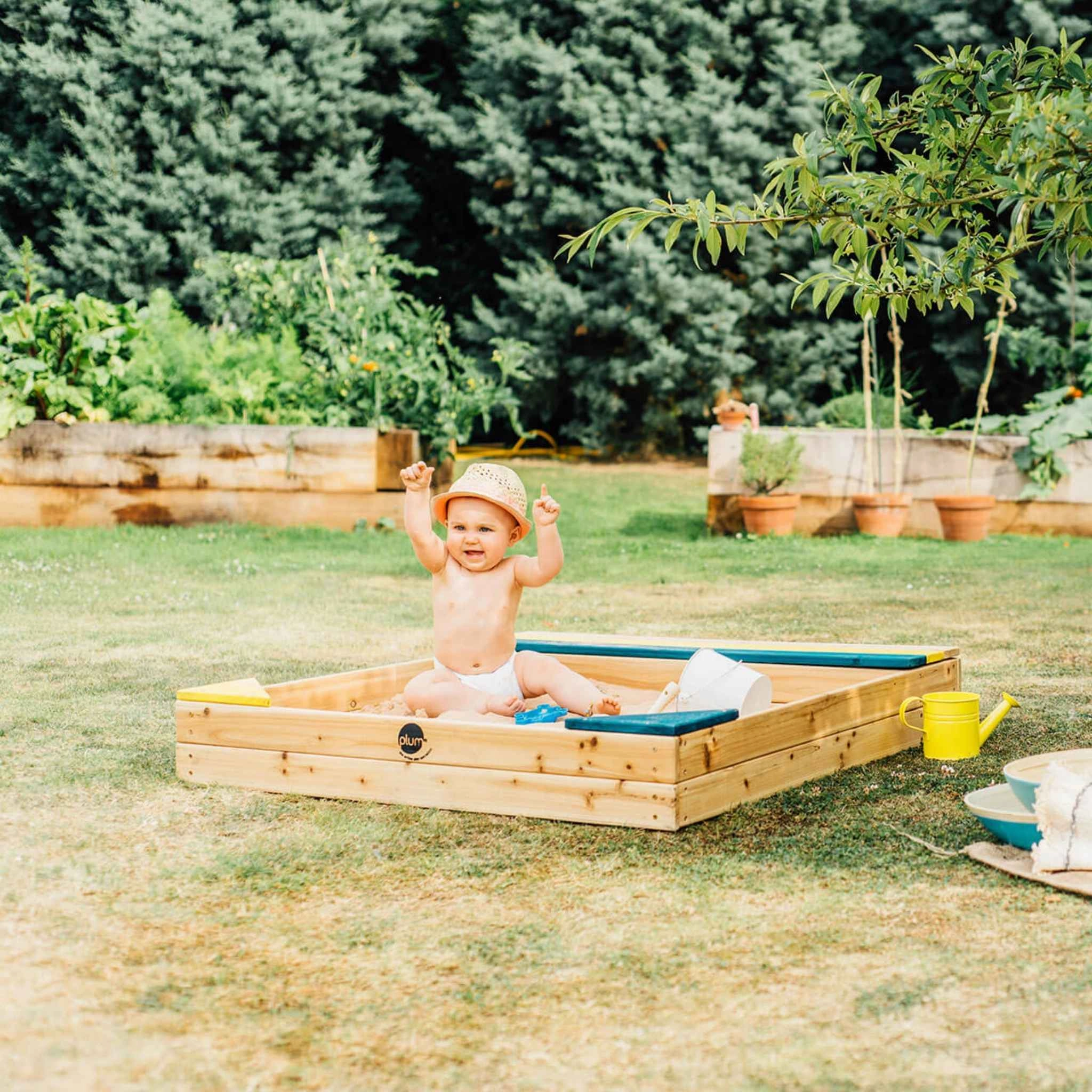 Plum Play Build & Splash Wooden Sand & Water Table