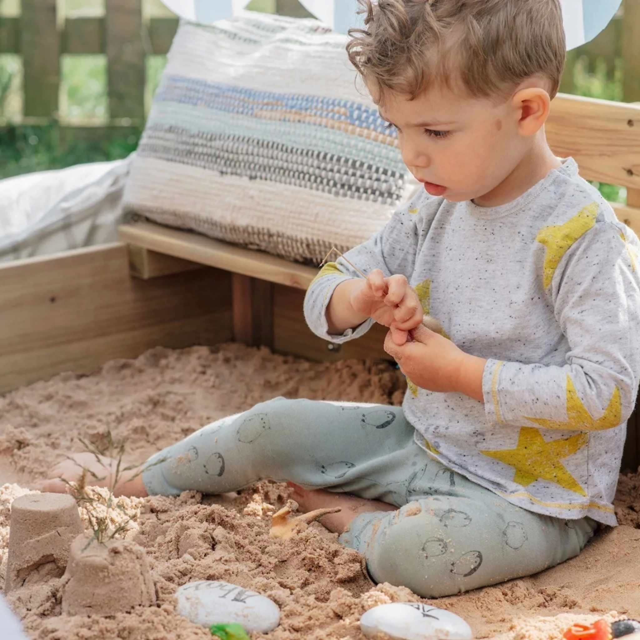 Plum Play Sandpit With Canopy