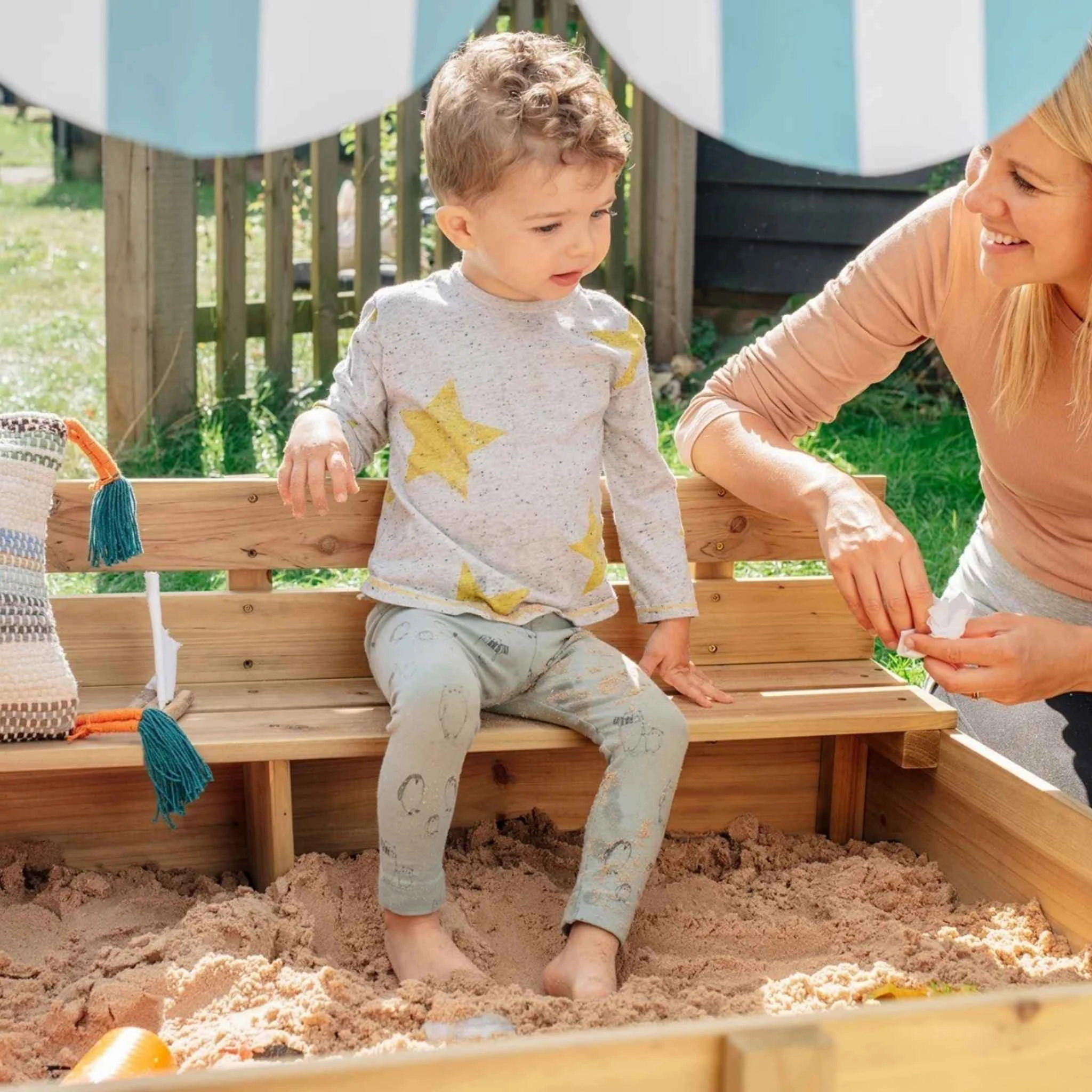 Plum Play Sandpit With Canopy