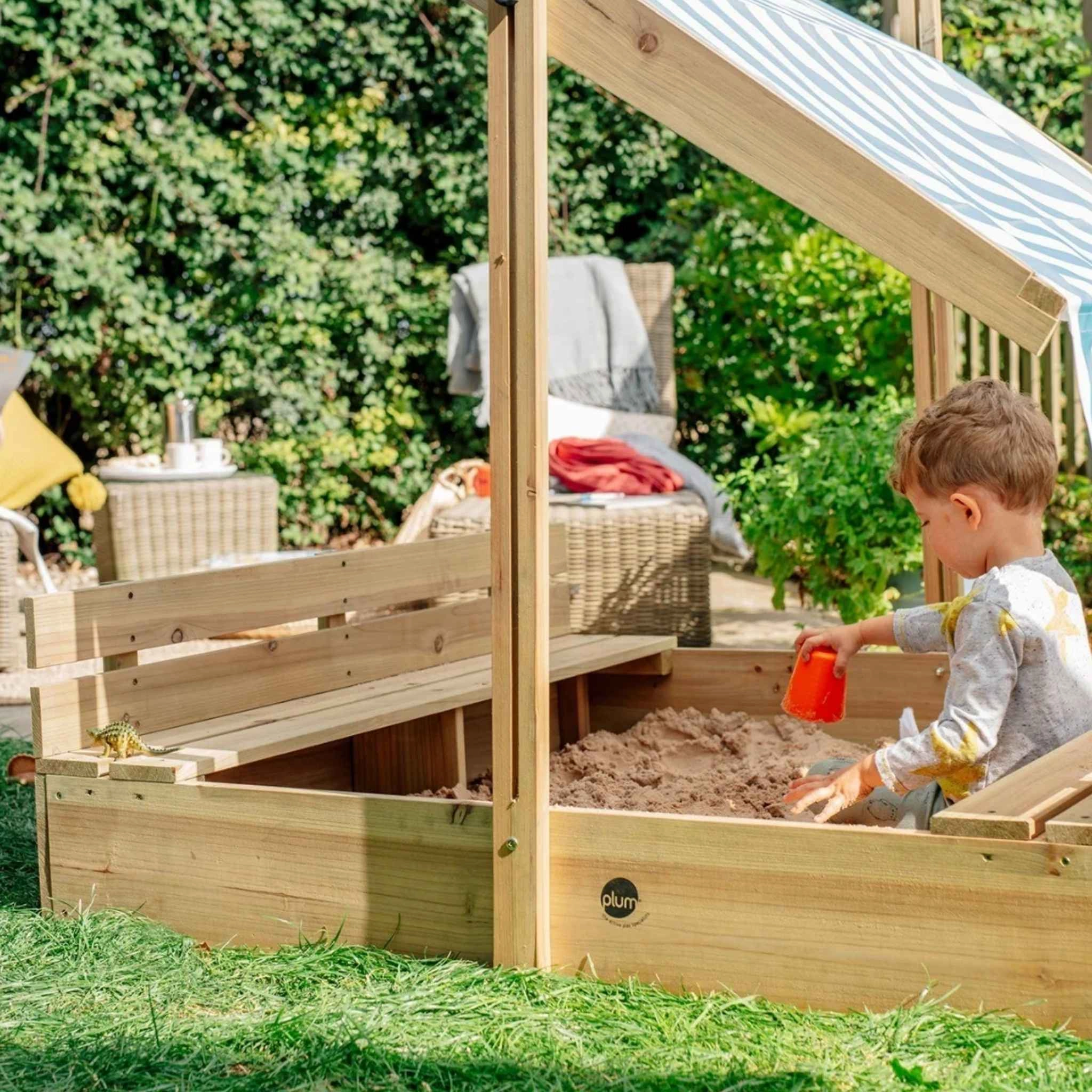 Plum Play Sandpit With Canopy