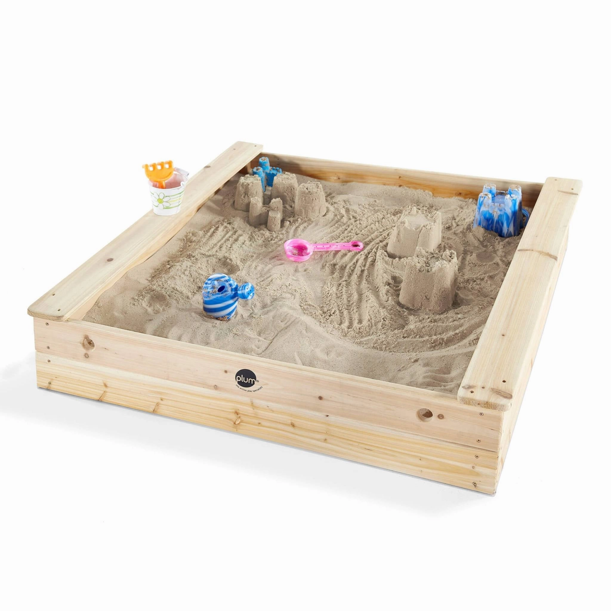Plum Play Square Wooden Sandpit