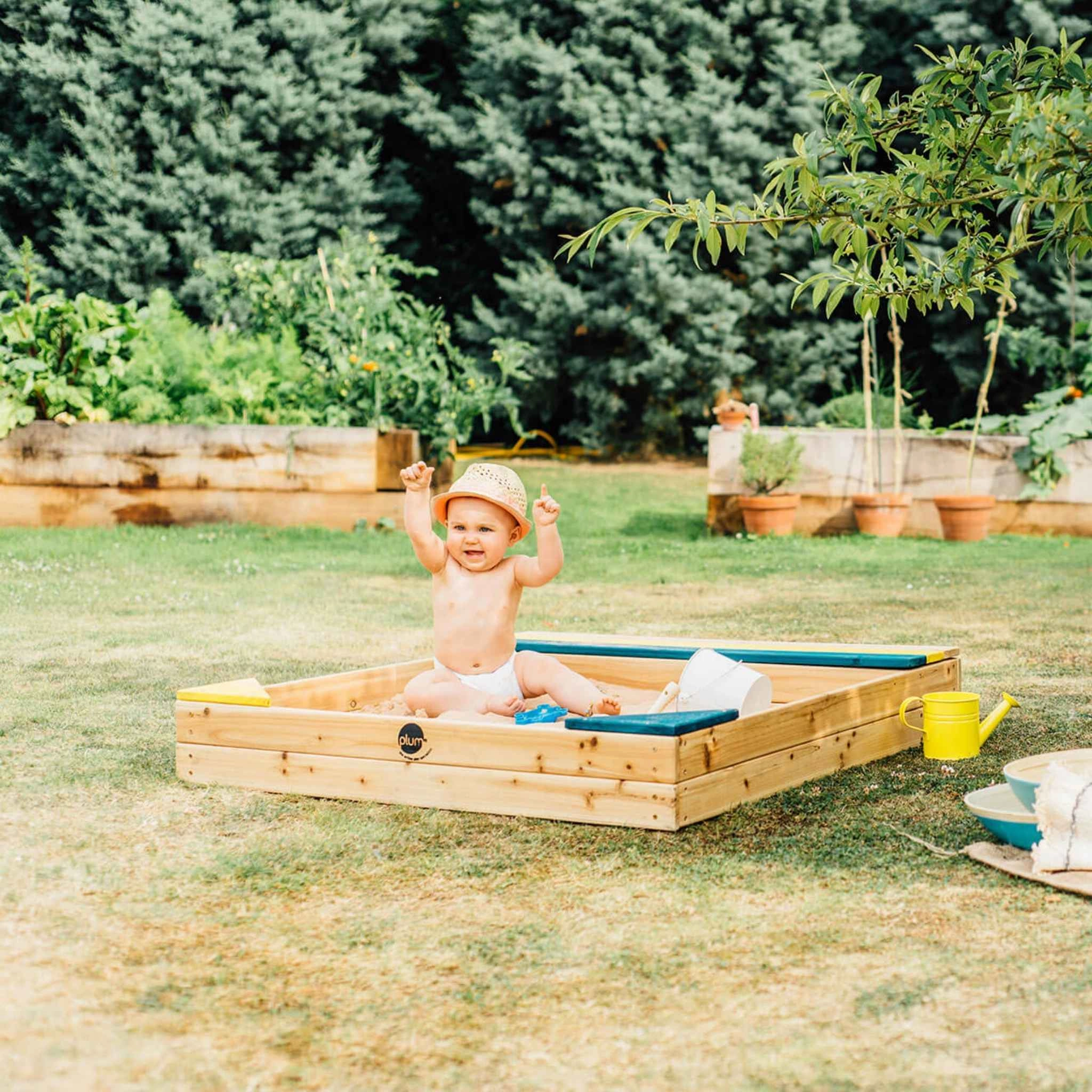 Plum Play Store-It Wooden Sandpit