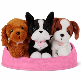 Pucci Pups Adopt a Dog Pink Basket