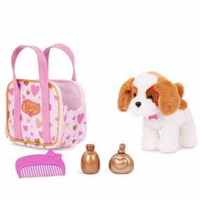 Pucci Pups Dog in Bag Hearts