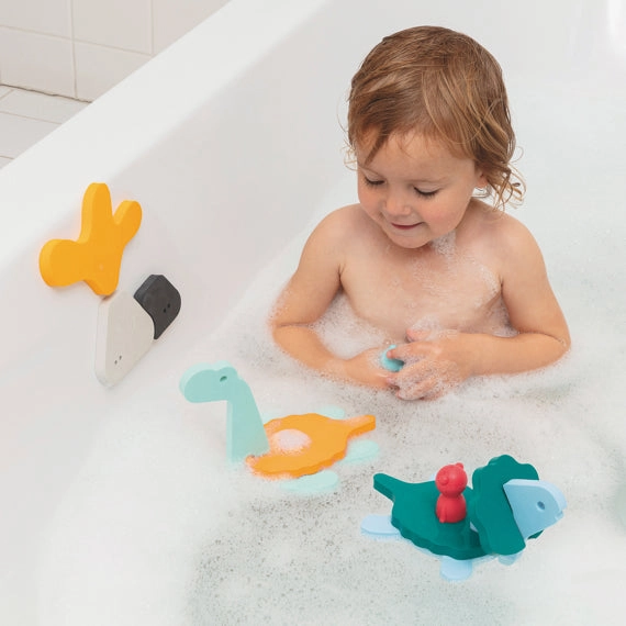 Quut Quutopia Dino World Bath Puzzle
