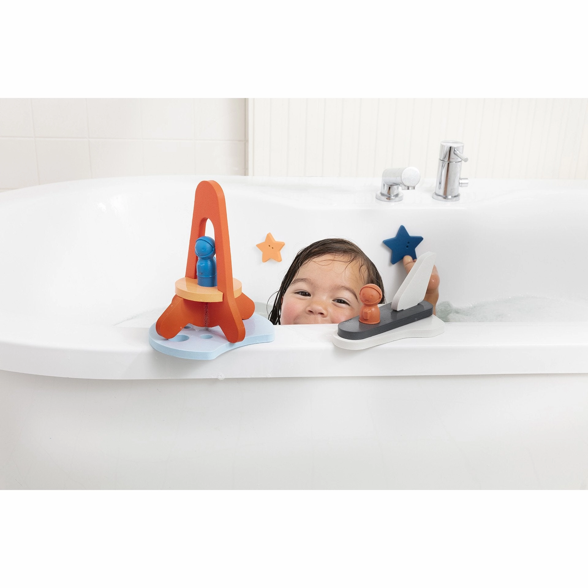 Quut Quutopia To The Moon And Back 3D Bath Puzzle