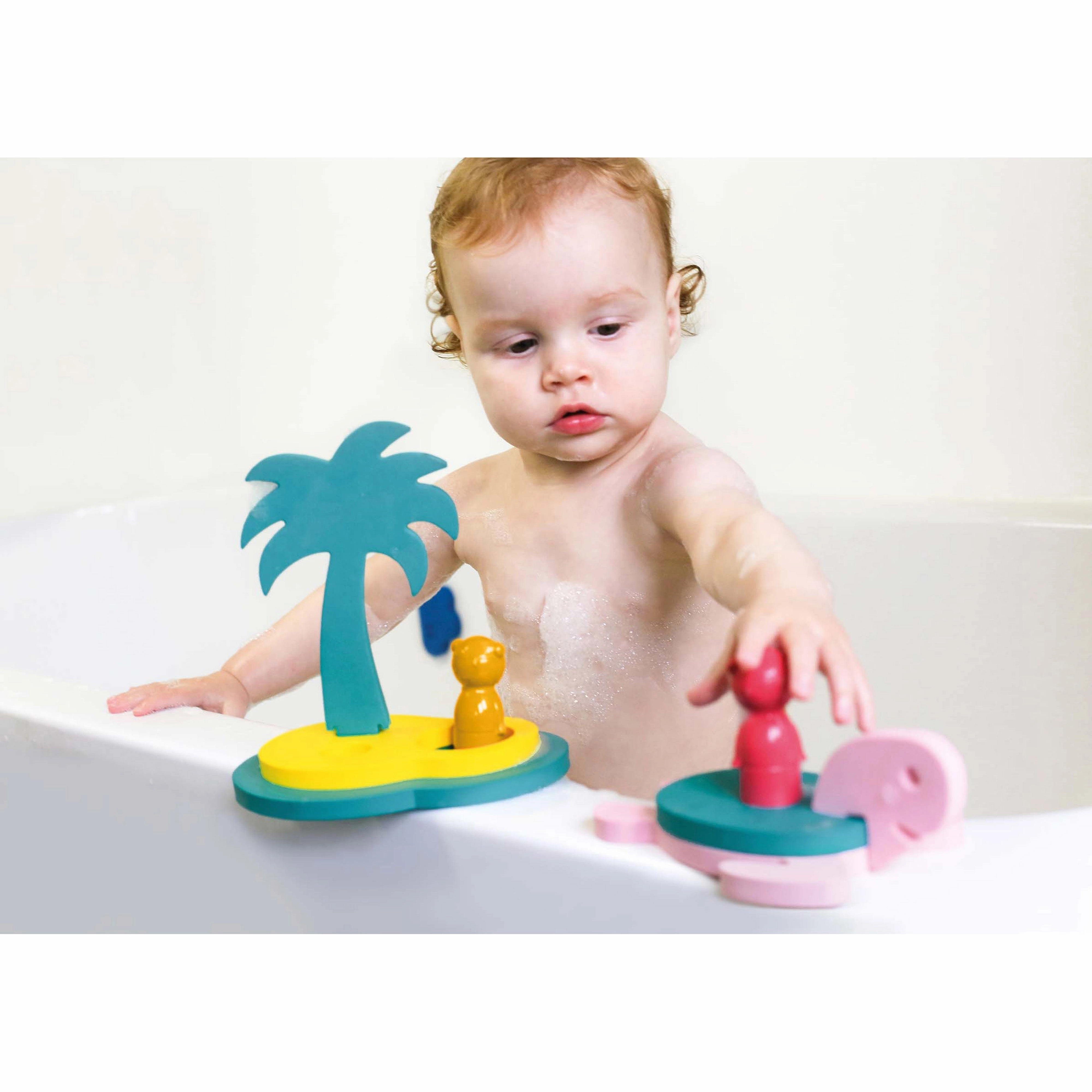 Quut Quutopia Treasure Island 3D Bath Puzzle
