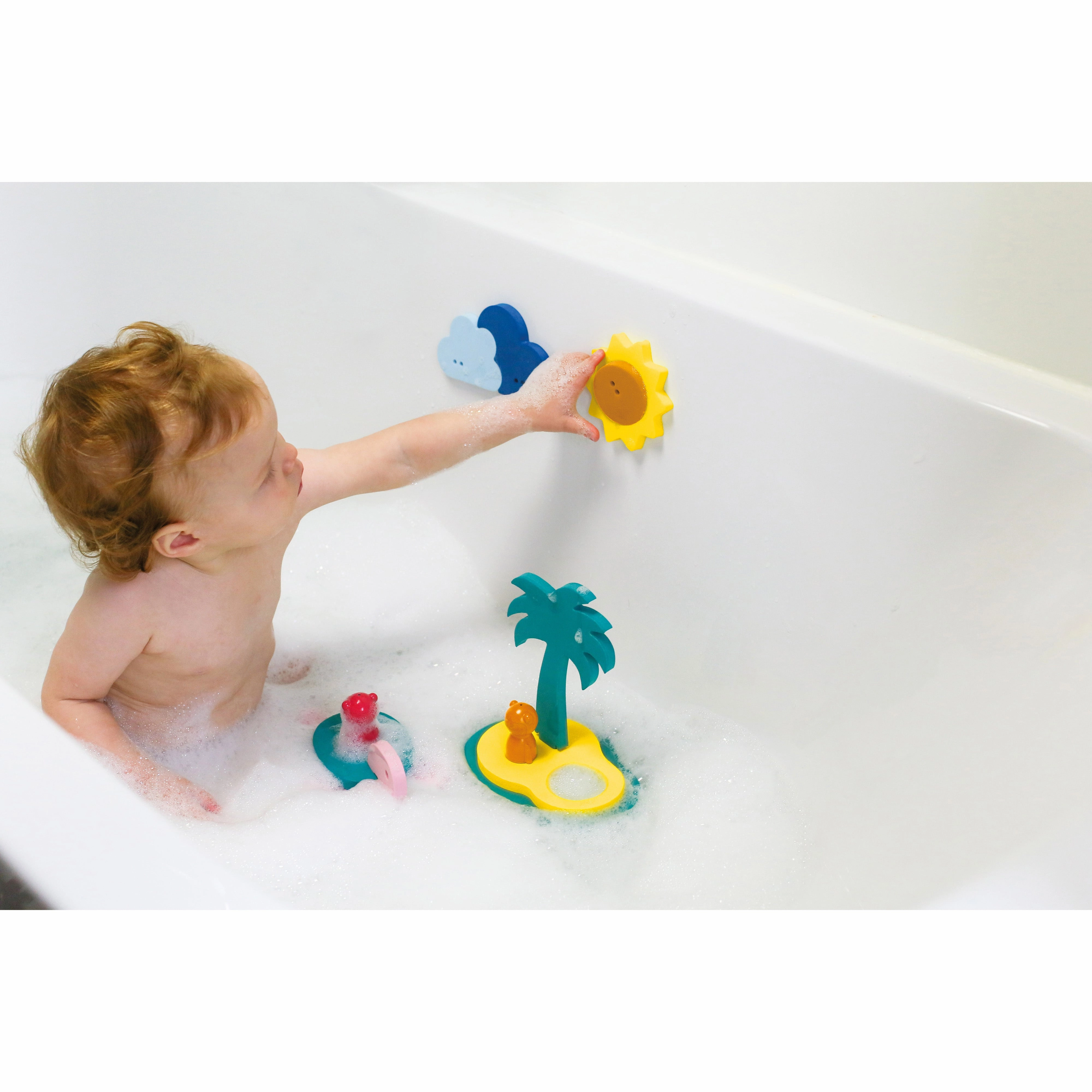 Quut Quutopia Treasure Island 3D Bath Puzzle