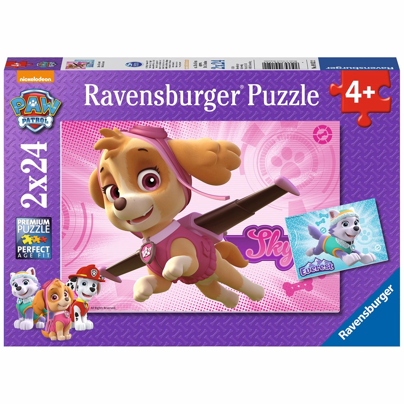 Ravensburger Paw Patrol Skye & Everest 2x24p