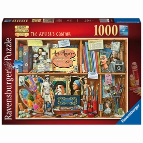 Ravensburger Toys 1000 pc Puzzle - Cabinet Collection One - The Artist's Cabinet