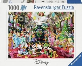 Ravensburger Toys 1000 pc Puzzle - Disney All Aboard for Christmas