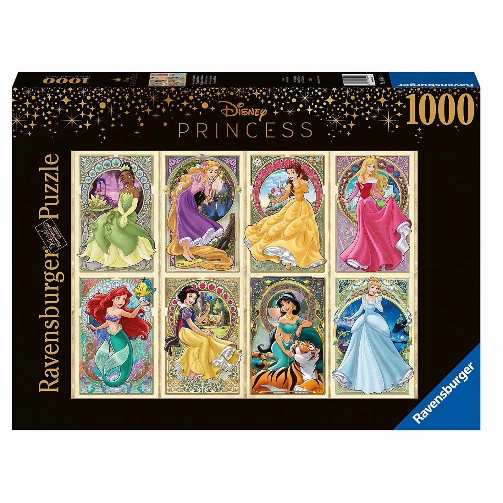 Ravensburger Toys 1000 pc Puzzle - Disney Art Nouveau Princesses