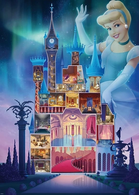 Ravensburger Toys 1000 pc Puzzle - Disney Castle Collection Cinderella