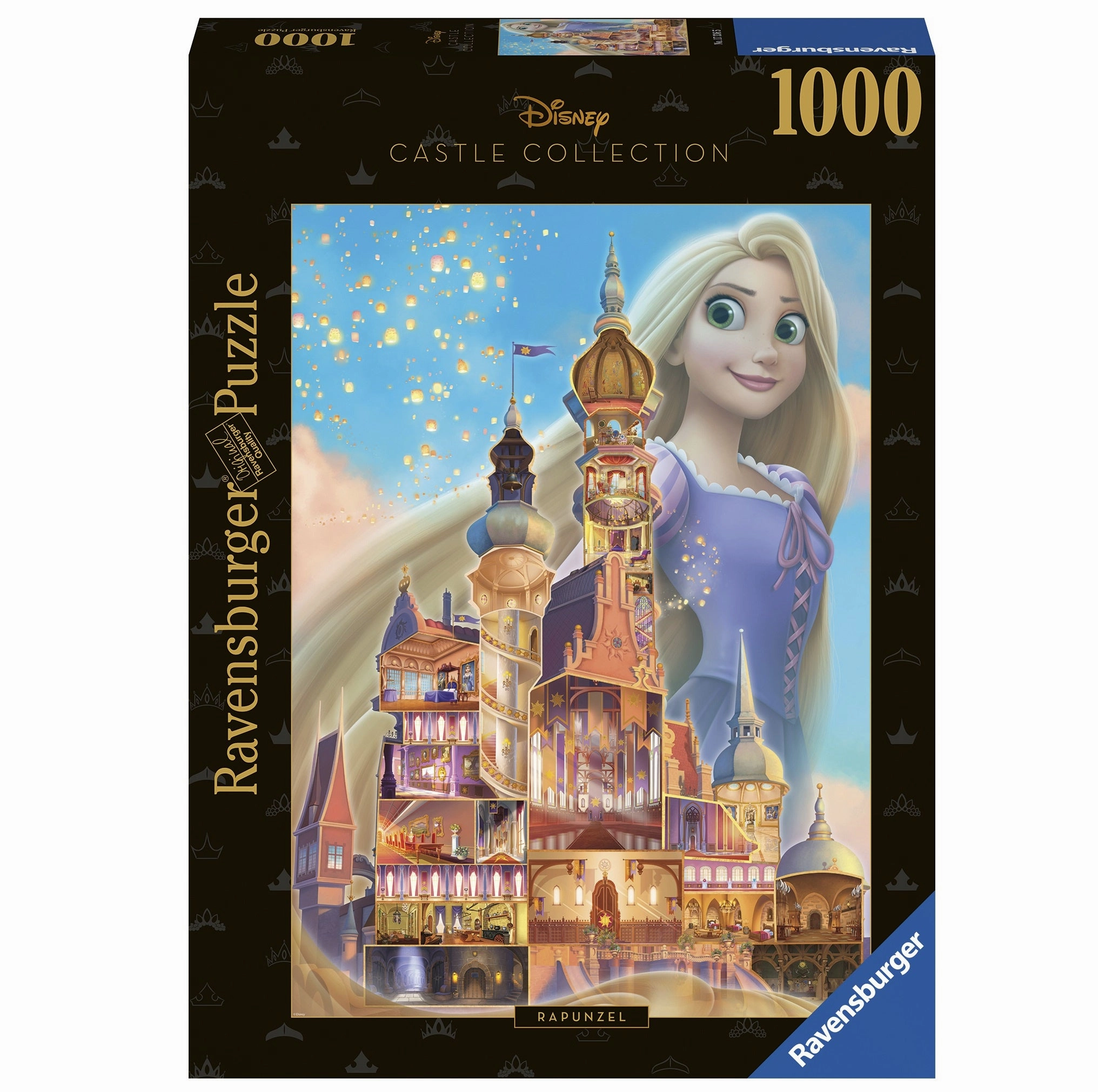 Ravensburger Toys 1000 pc Puzzle - Disney Castle Collection Rapunzel