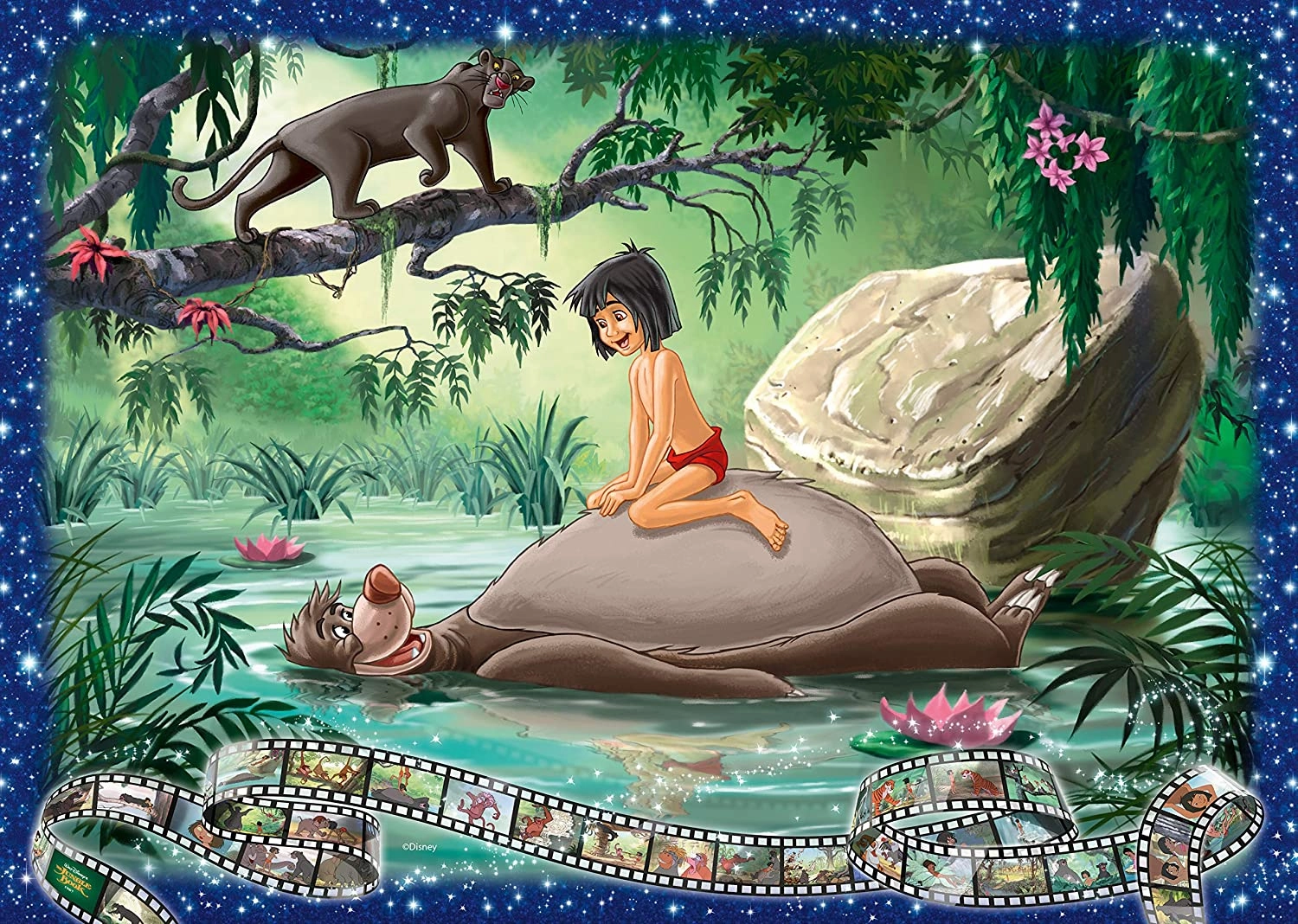 Ravensburger Toys 1000 pc Puzzle - Disney The Jungle Book