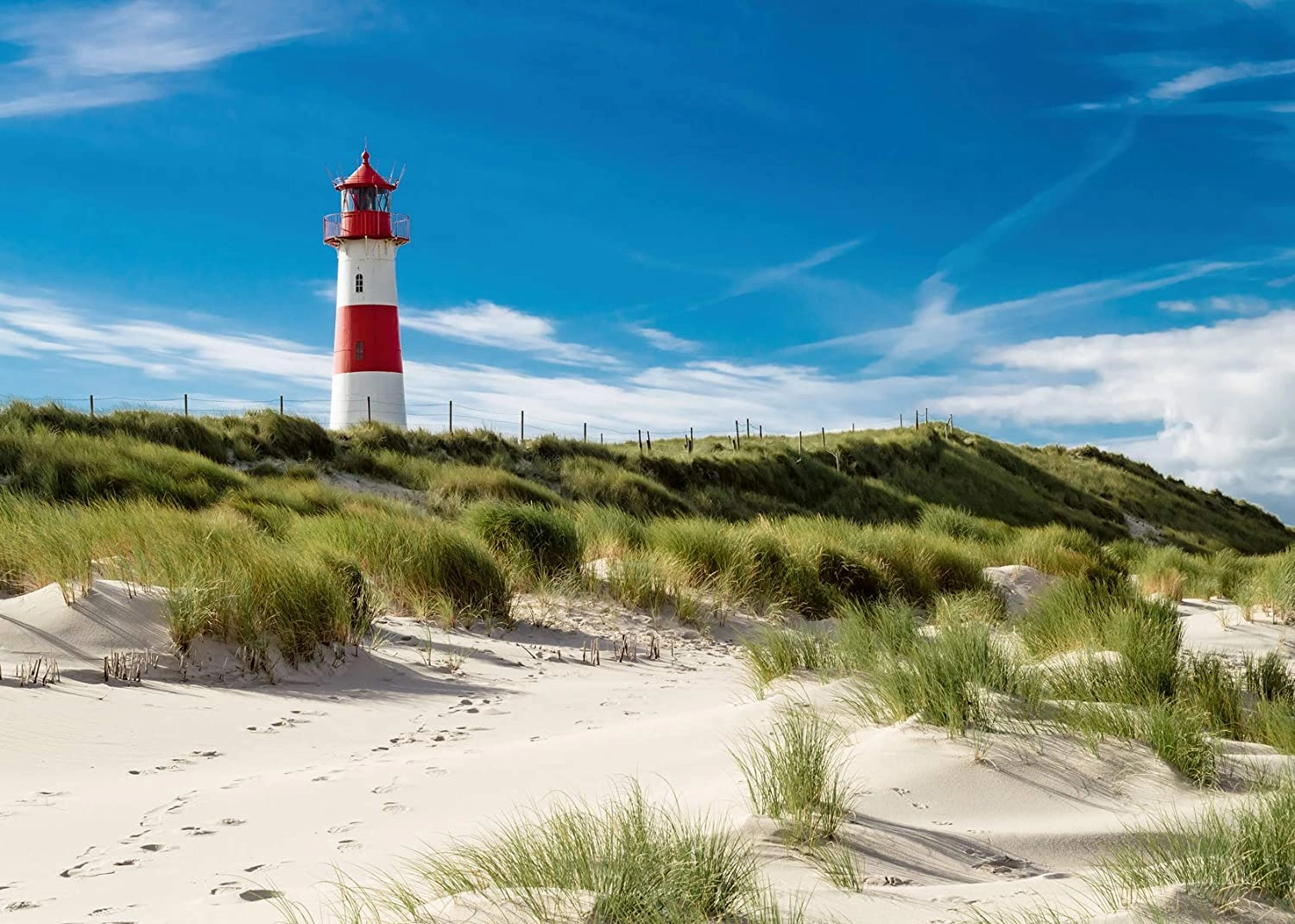 Ravensburger Toys 1000 pc Puzzle - Lighthouse in Sylt (Deutschland Collection)