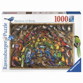 Ravensburger Toys 1000 pc Puzzle - Rainbow of Birds