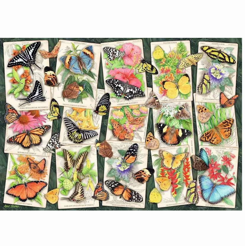 Ravensburger Toys 1000 pc Puzzle - Tropical Butterfly