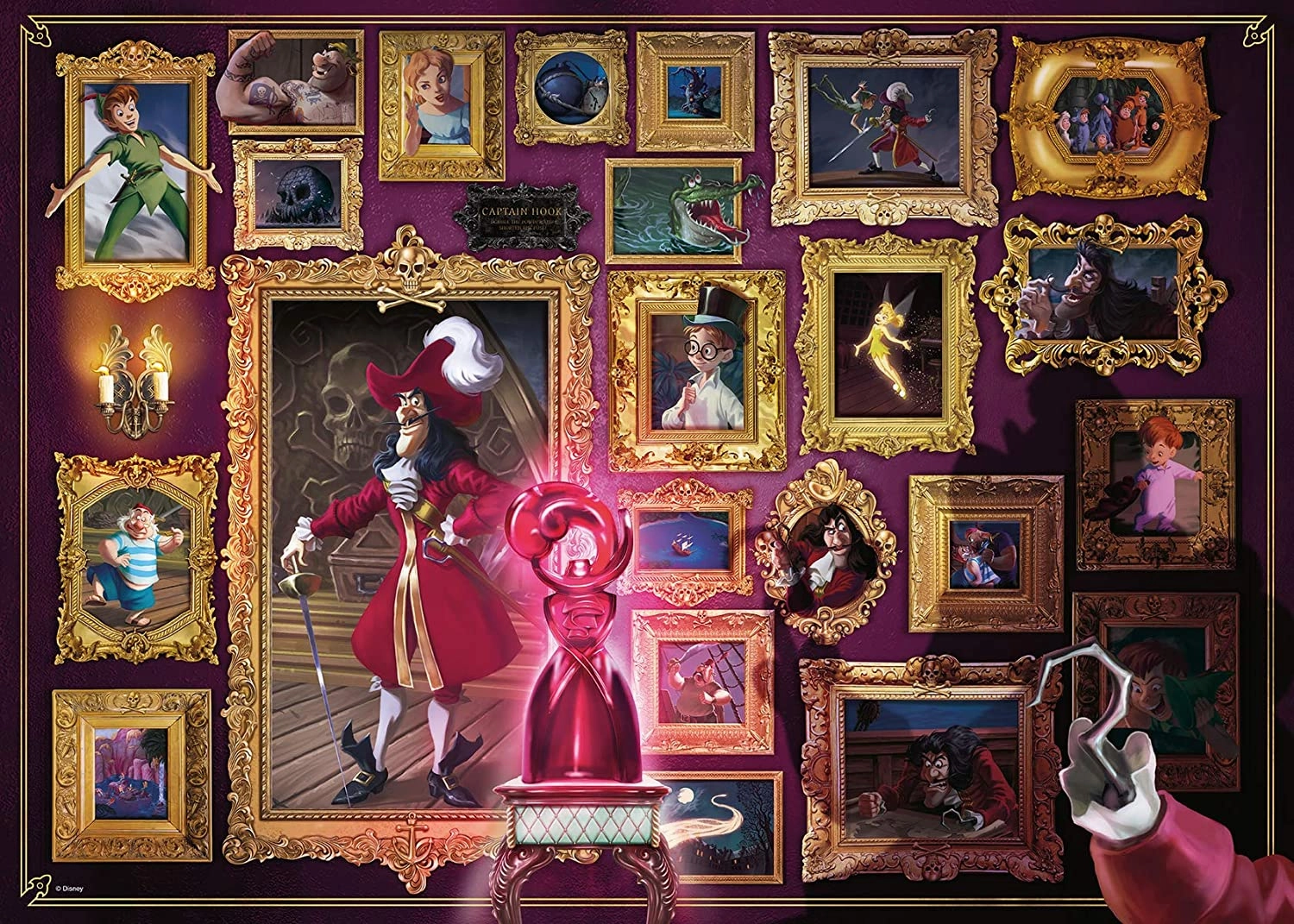 Ravensburger Toys 1000 pc Puzzle - Villainous Captain Hook