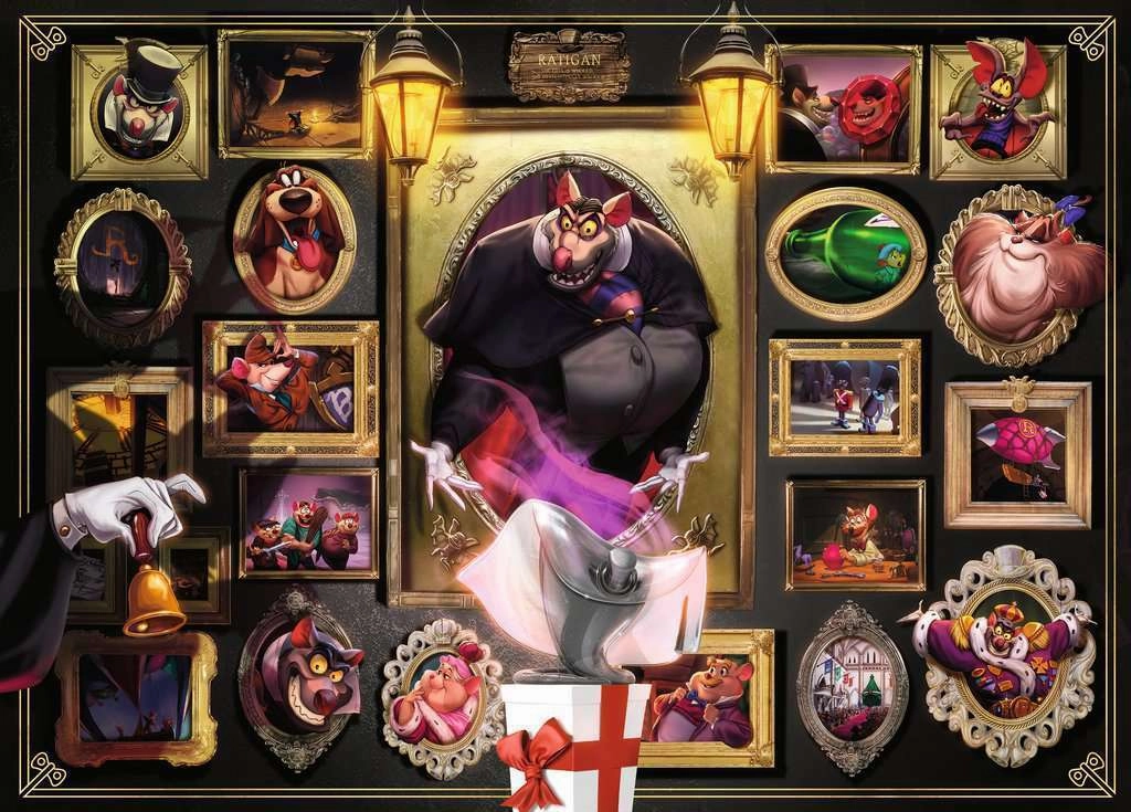 Ravensburger Toys 1000 pc Puzzle - Villainous Ratigan