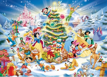 Ravensburger Toys 1000pc Disney Christmas Eve Puzzle