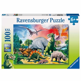 Ravensburger Toys 100 pc Puzzle - Among the Dinosaurs