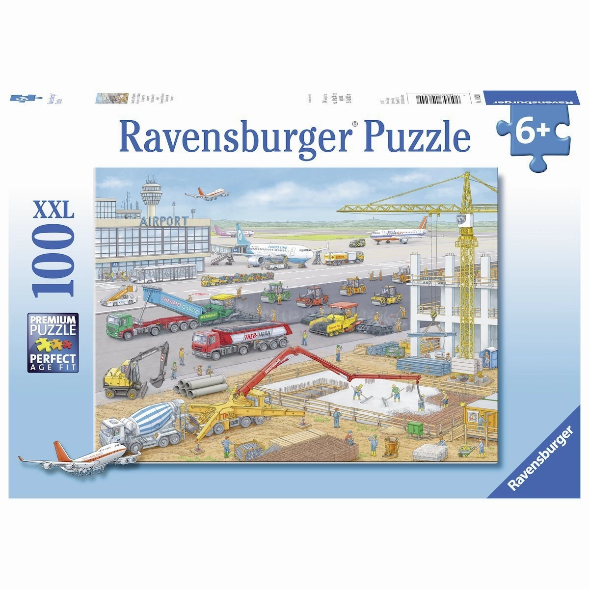 Ravensburger Toys 100 pc Puzzle - Construction at the Airport