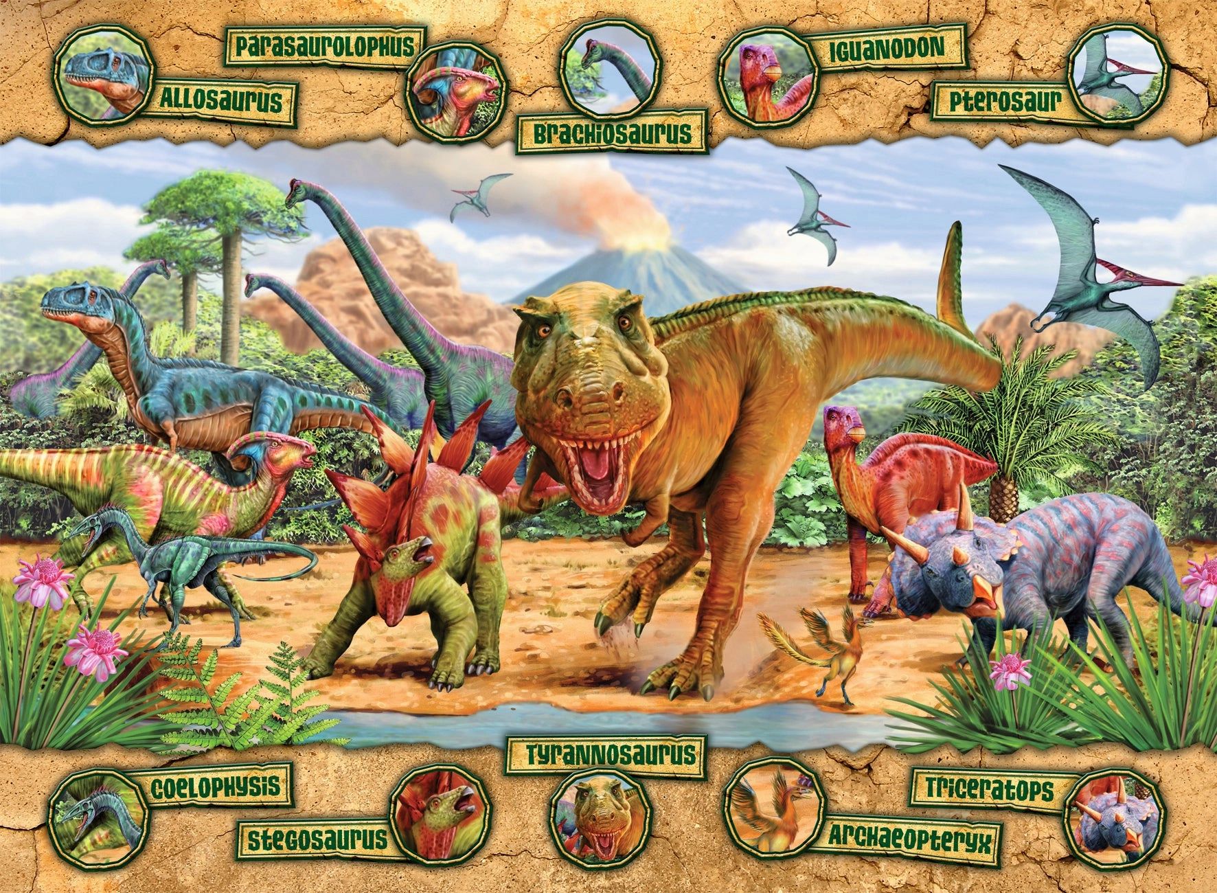 Ravensburger Toys 100 pc Puzzle - Dinosaurs